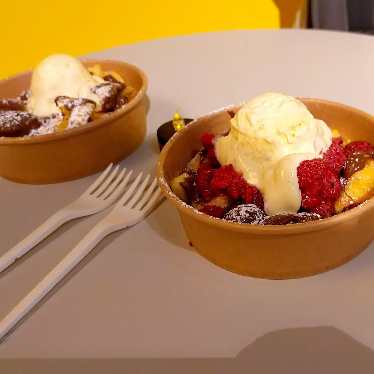 Kaiserschmarrn Himbeere Nutella