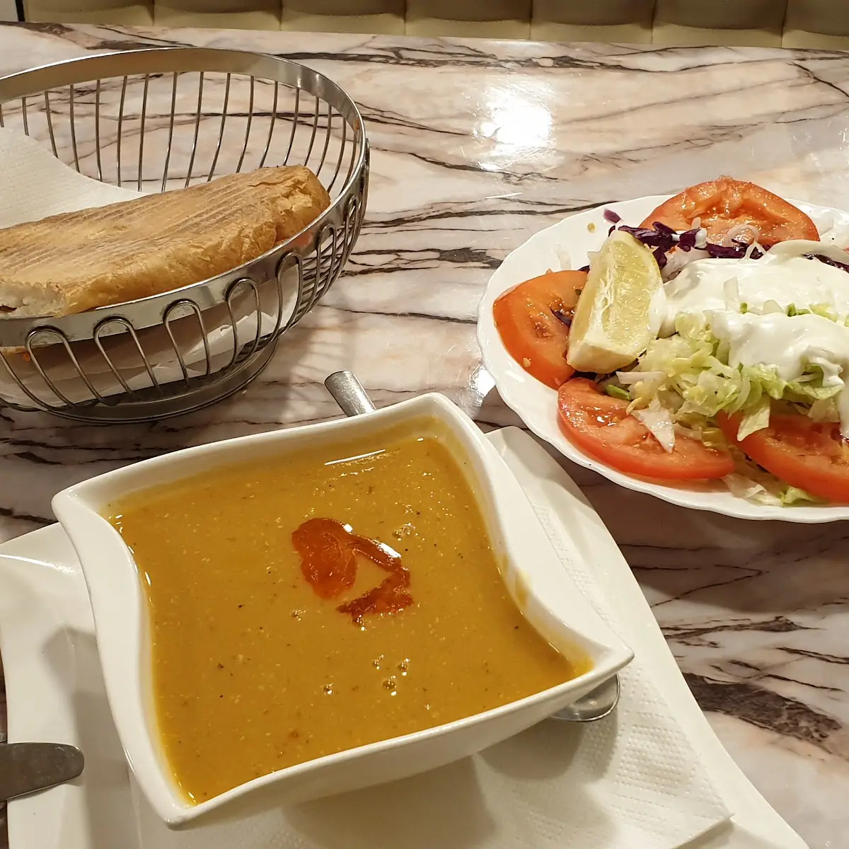 Linsensuppe