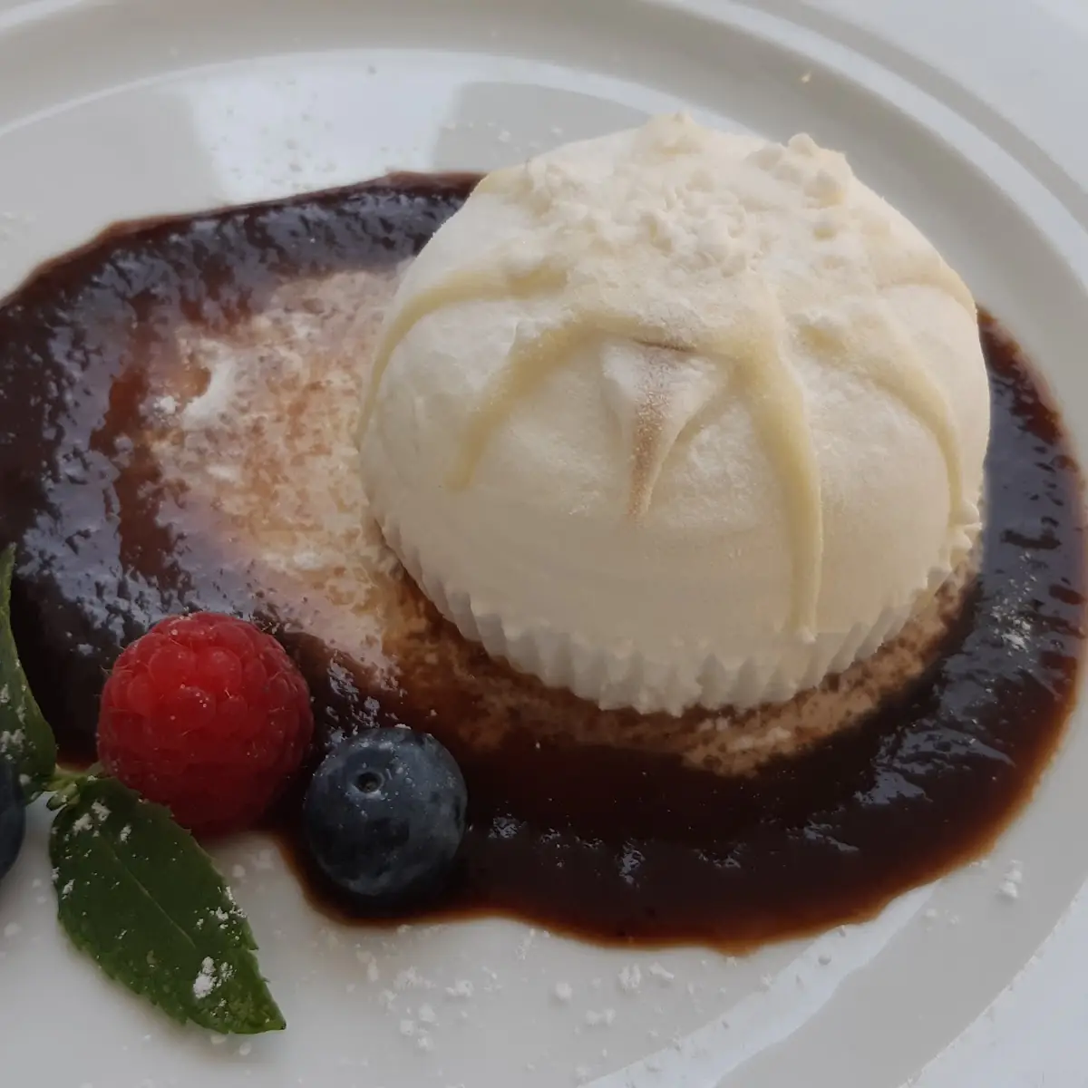 Soll Ein Zabaione Sein Ist Etwas Gefrorenes Aber Schaut Schön Aus