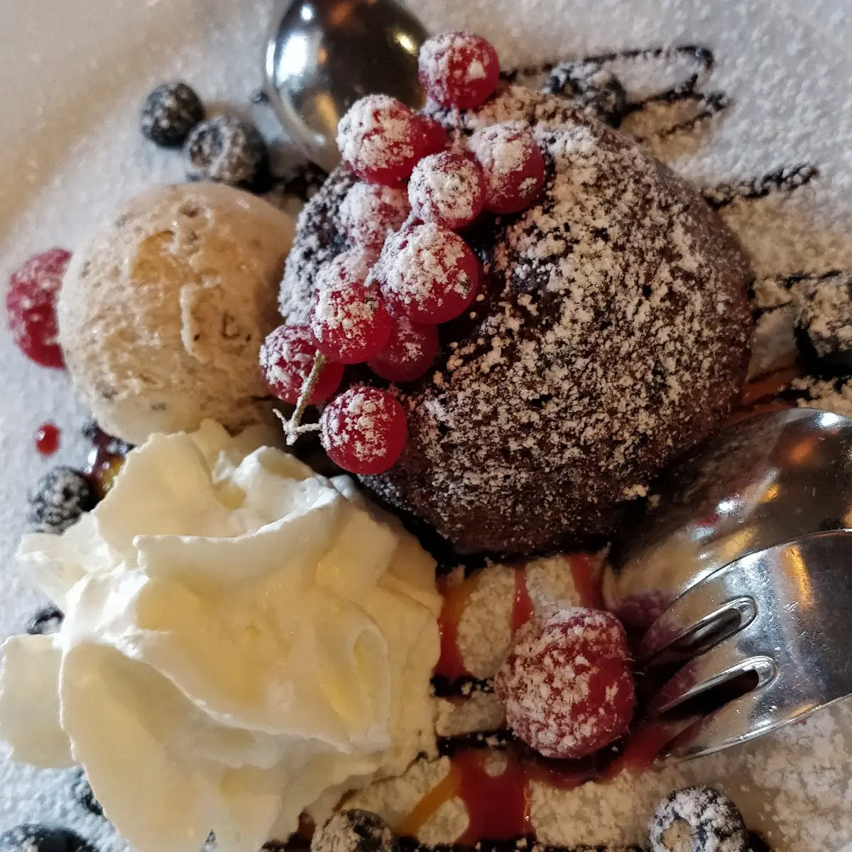 Schokotörtchen Mit Zimteis