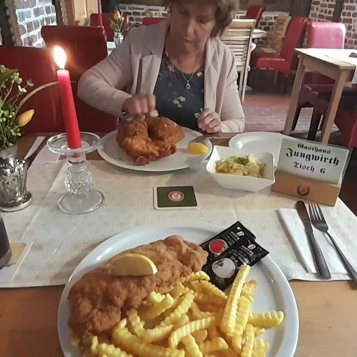 Schnitzel Mit Pommes