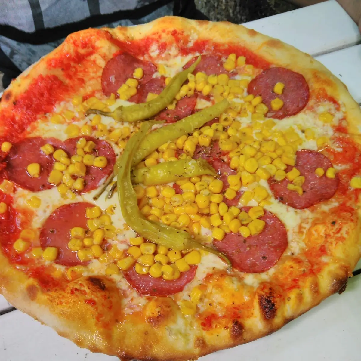 Pizza Salami Mais Peperoni