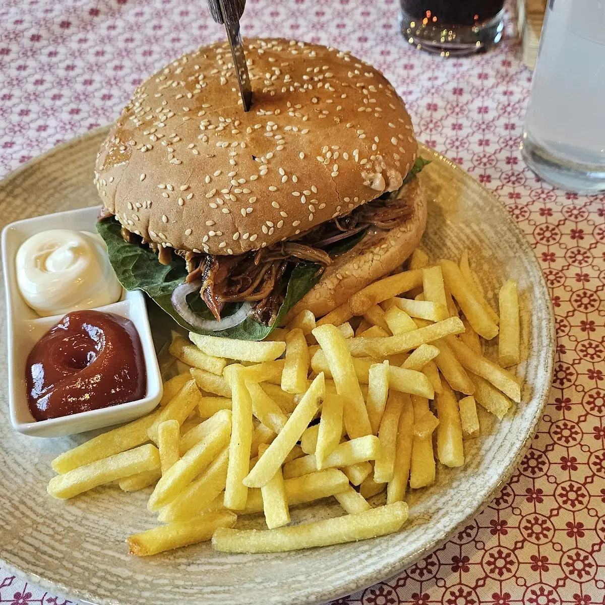 Hamburger Pulled Pork