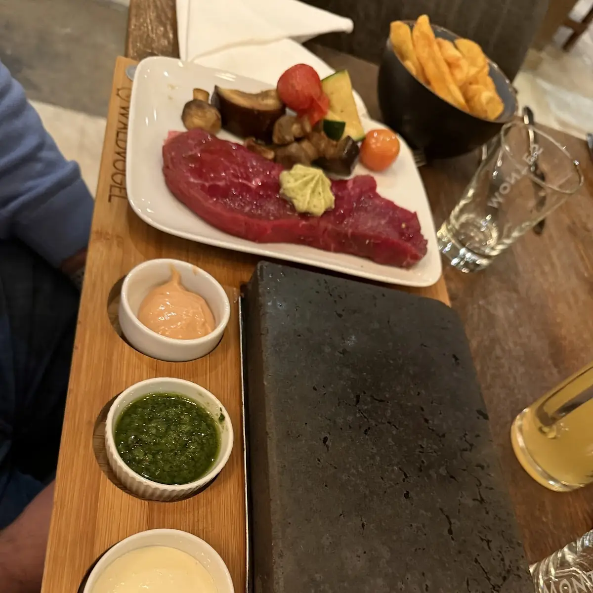 Rumpsteak Vom Heißen Stein