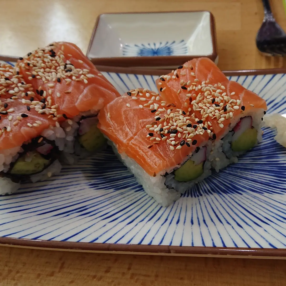 Sake Bento with Grilled Salmon