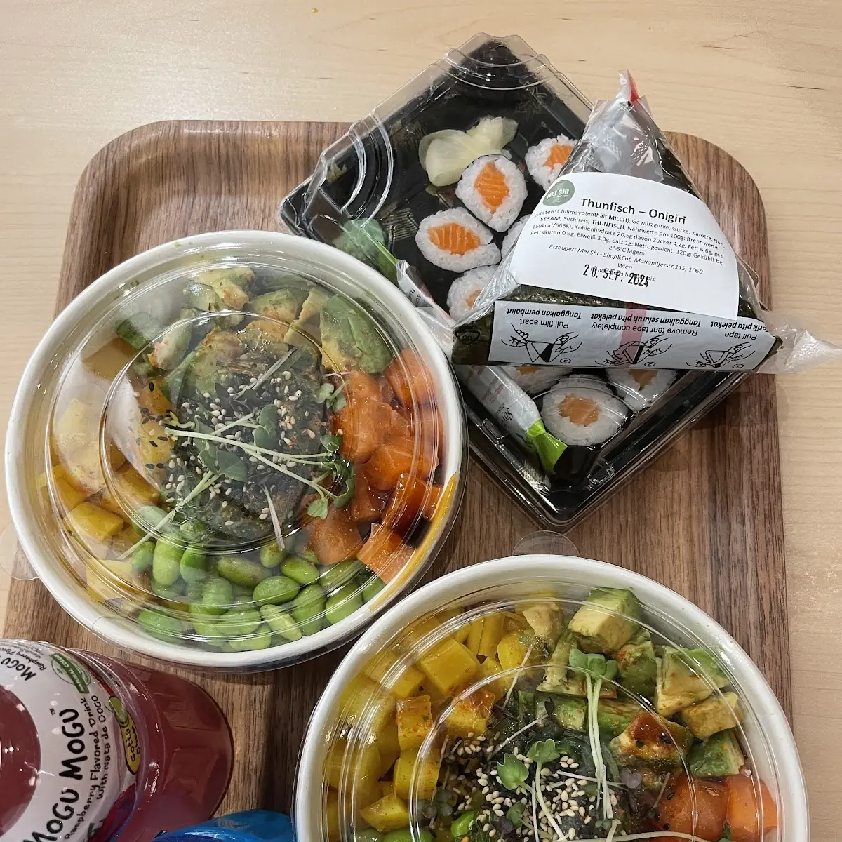 Poke Bowl with Salmon and Avocado