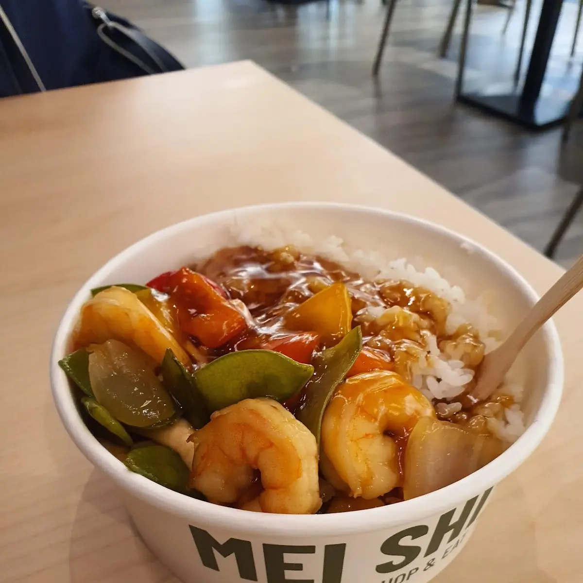 Rice with Shrimp Fried Rice