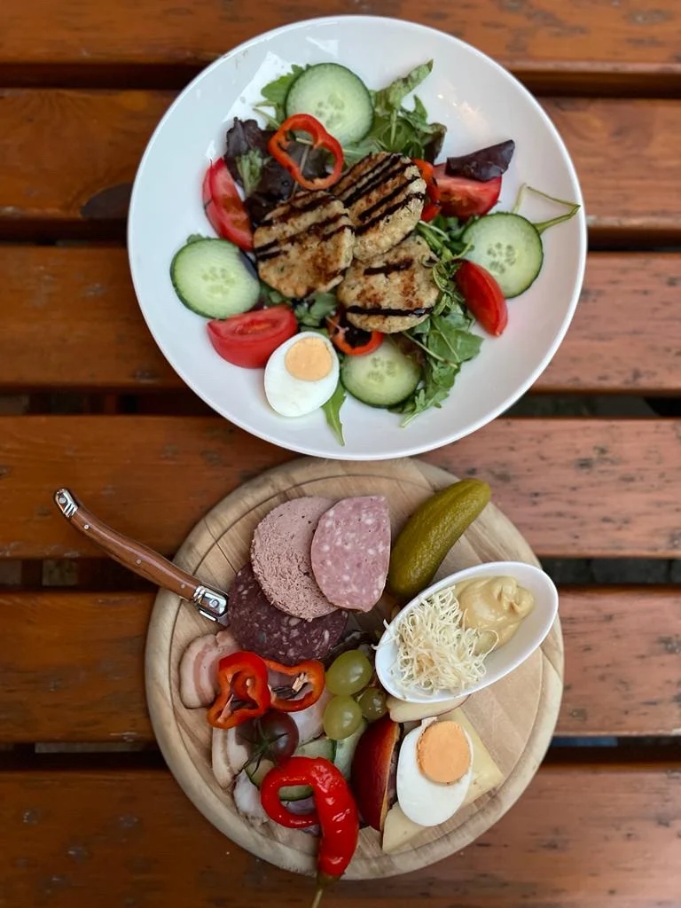 Kaasknödel Und Jausenplatte