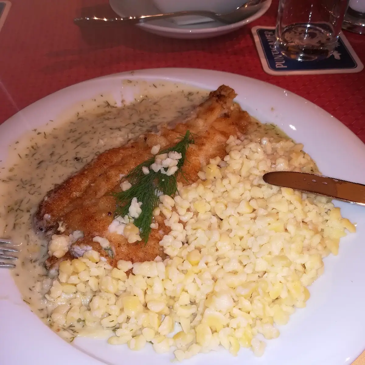 Gebackener Fisch
