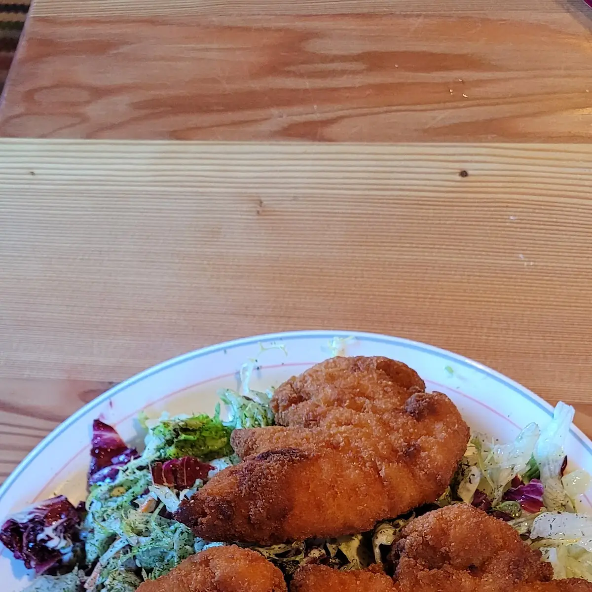 Bauernsalat Mit Kleinen Putenschnitzeln