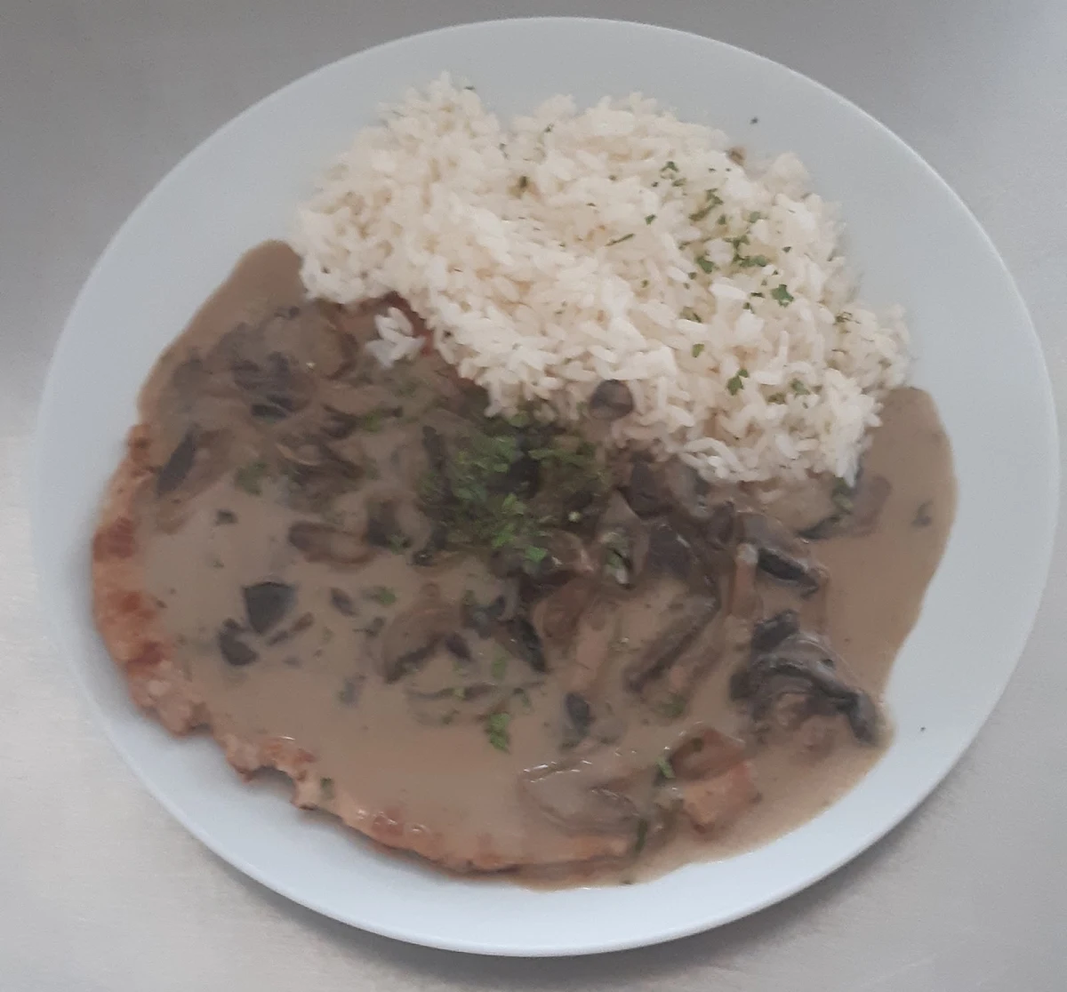 Champignon Schnitzel