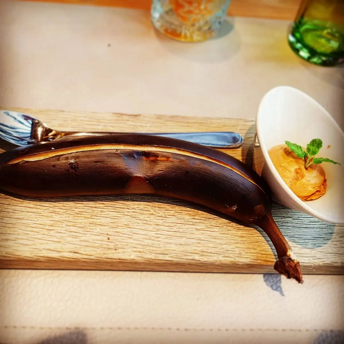 Gebackene Banane