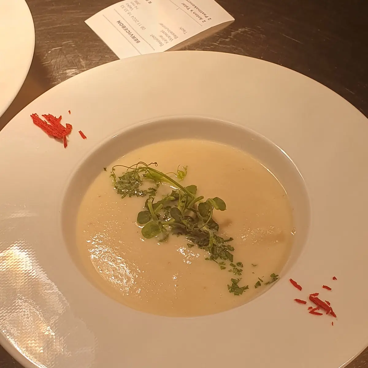 Pastinaken Suppe