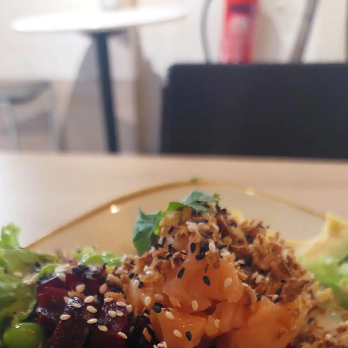 Lachs Avocado Bowl Mit Reis