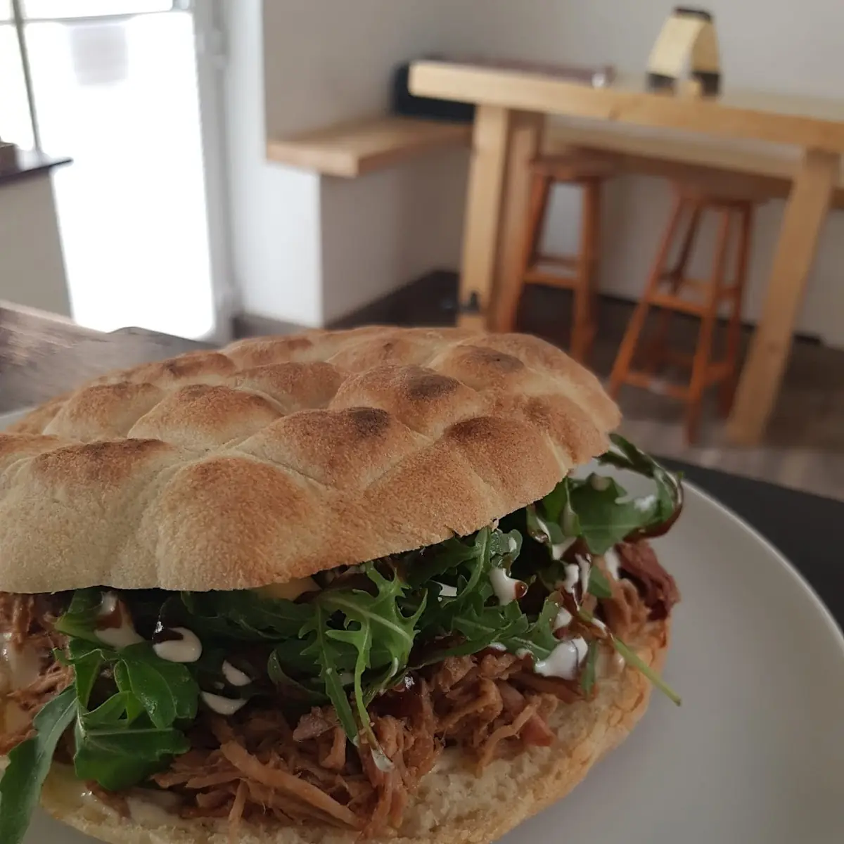 Pulled Pork Im Fladenbrot