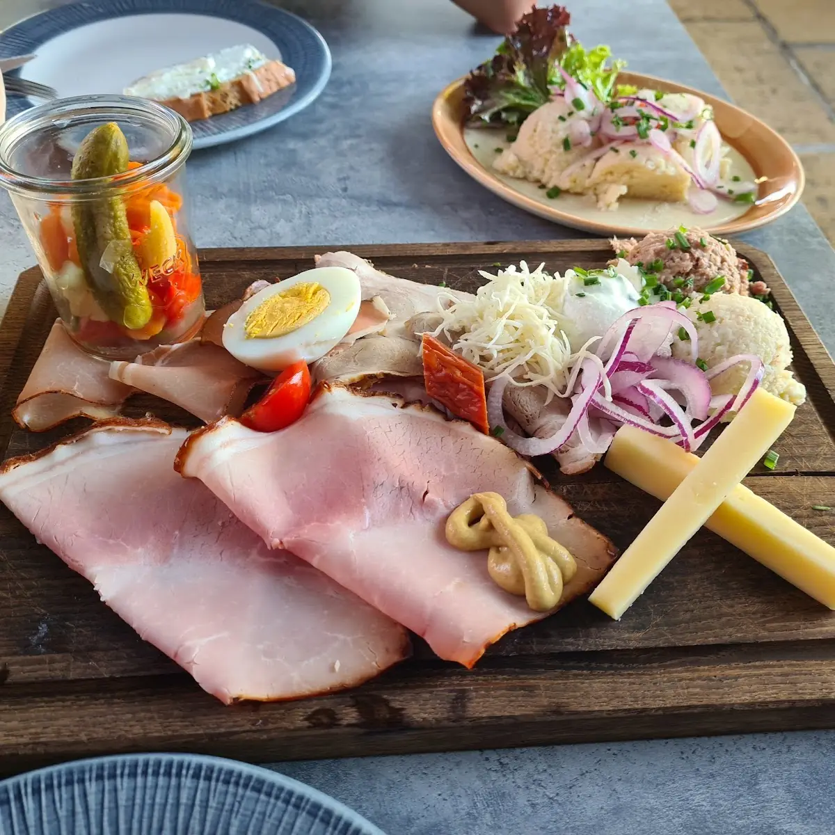 Brettljause Für 2