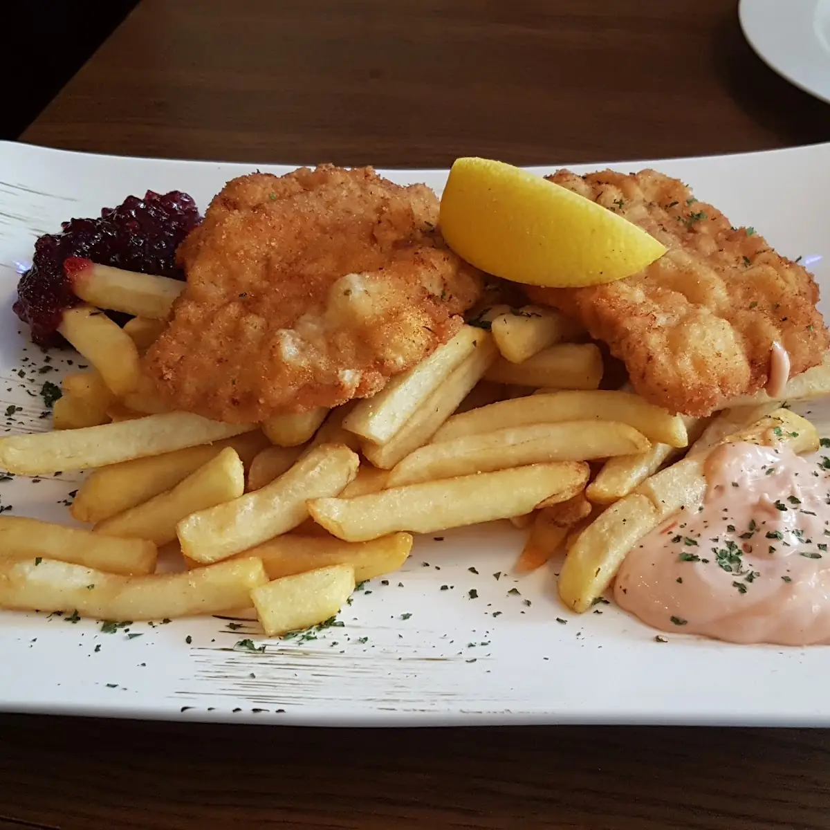 Solatgarnitur & Pommes
