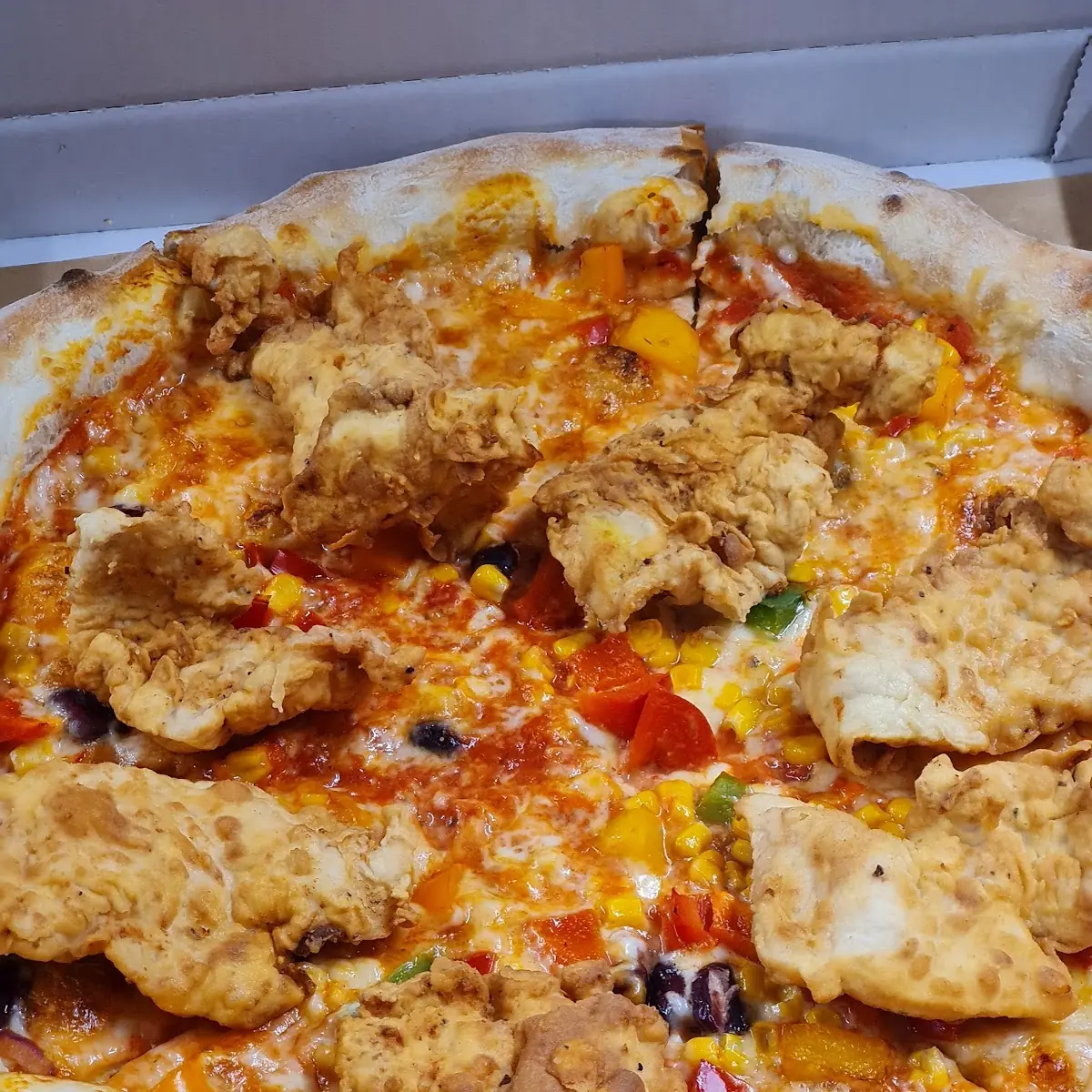 Pizza Crazy Crispy Chicken