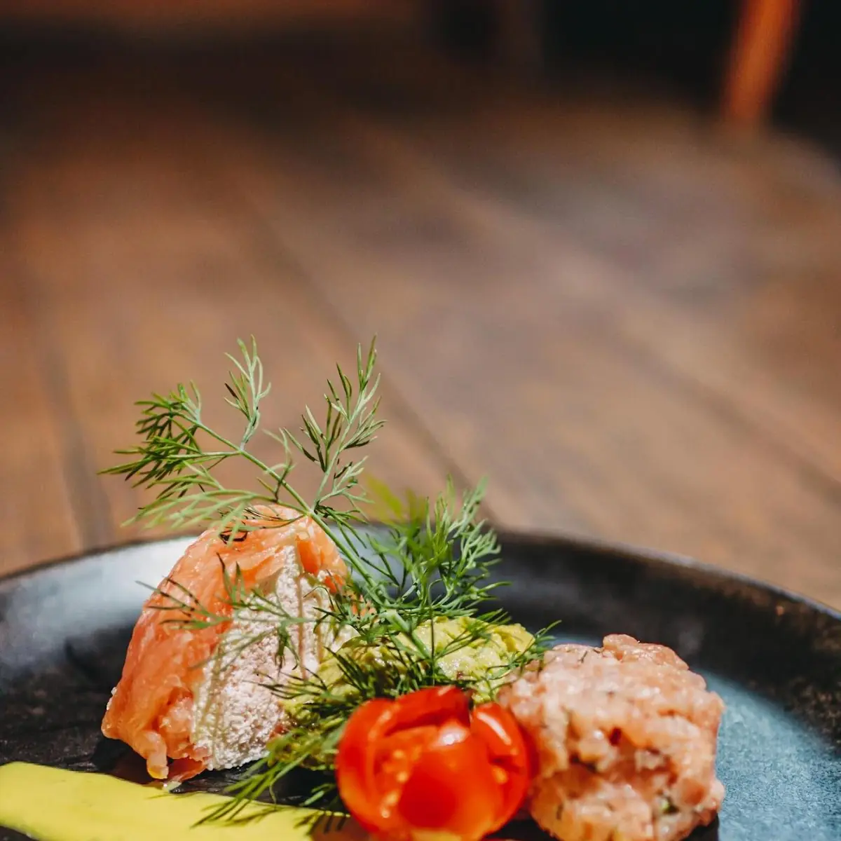Sashimi Von Der Millstättersee Forelle