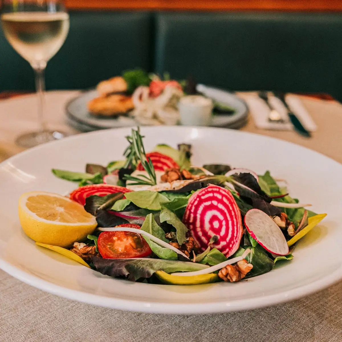 Kanzleramt Salad With Apple Honey Dressing