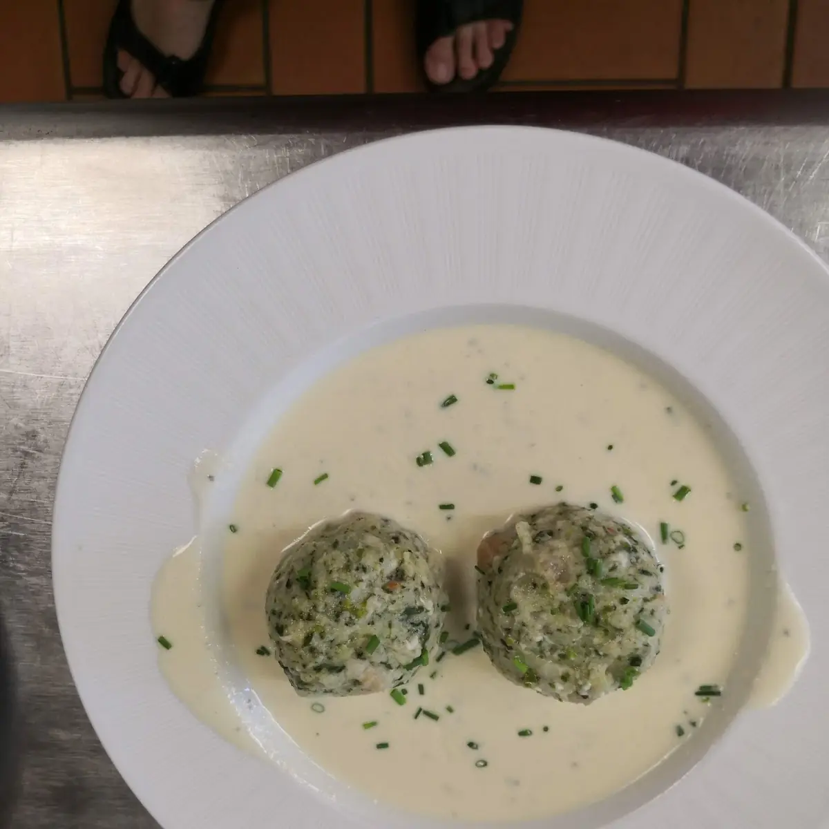 Spinatknödel