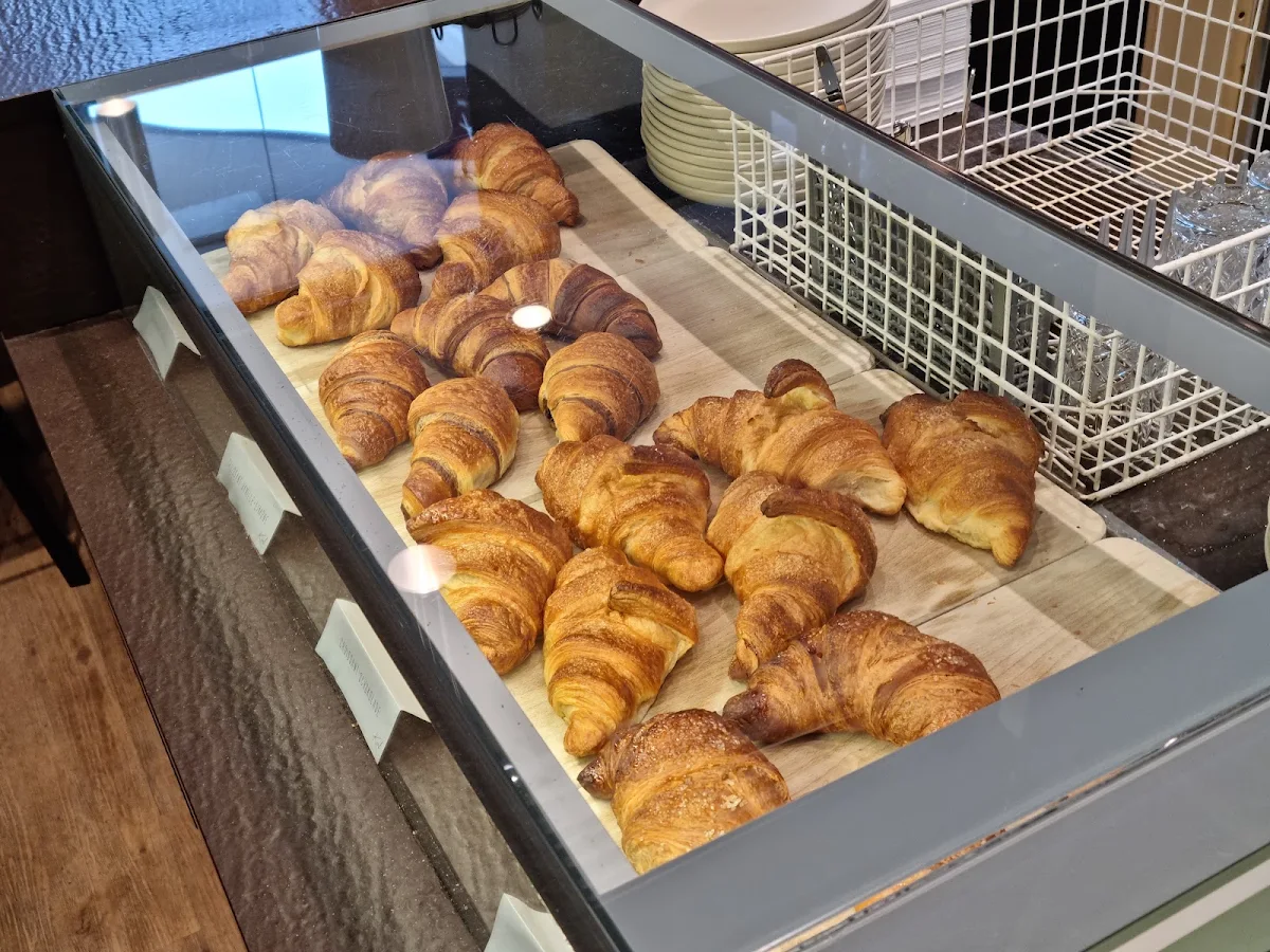 Croissants In Der Auslage