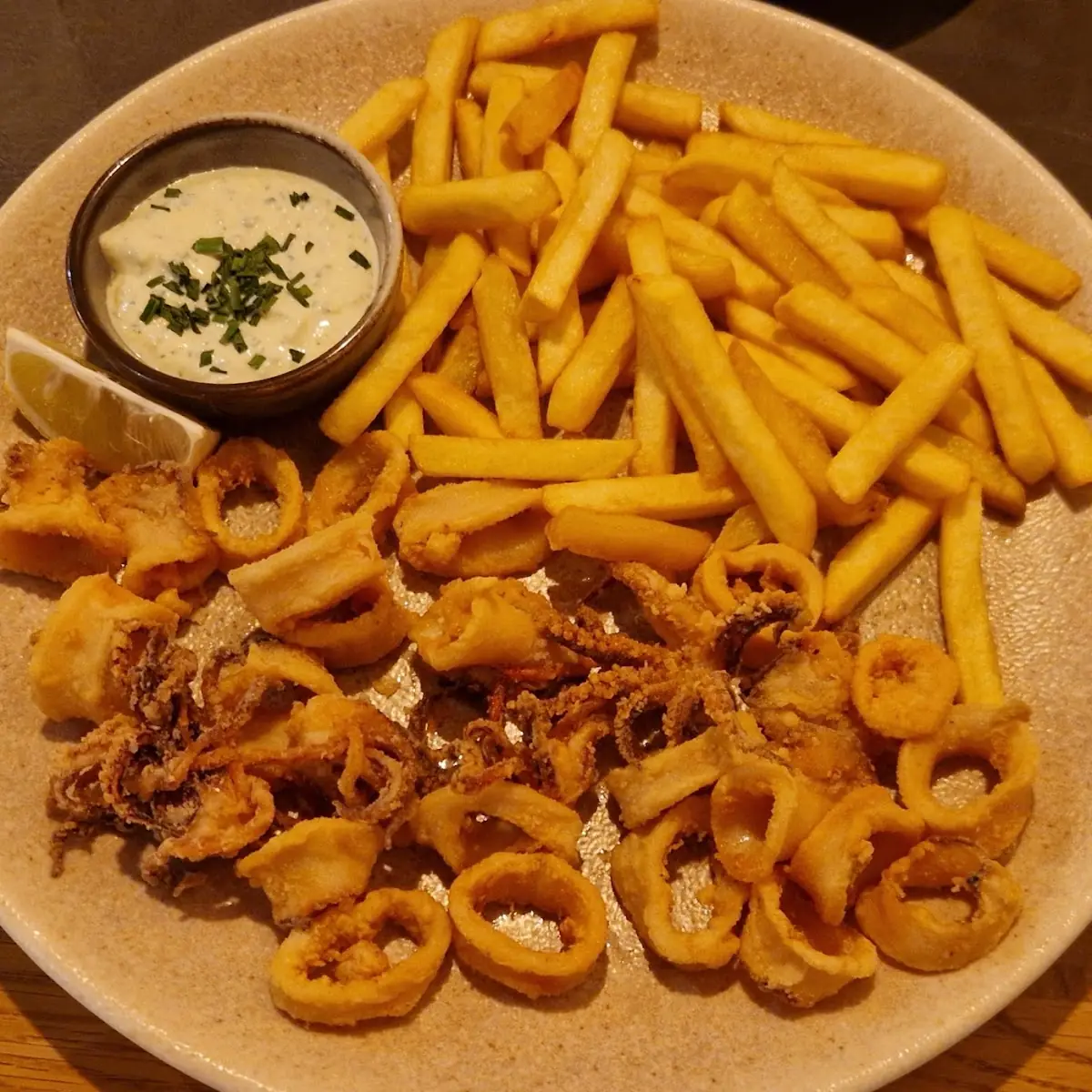 Gebackene Calamarie