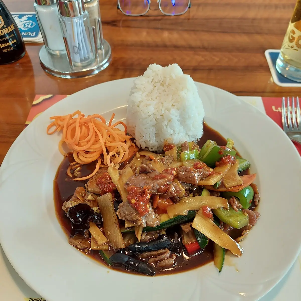 Rindfleisch Szechuan Art