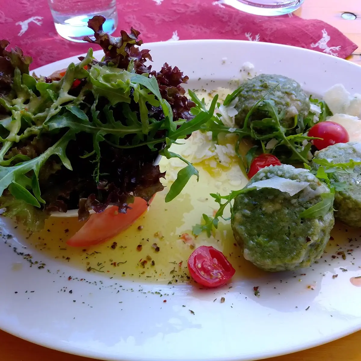 Spinatknödel