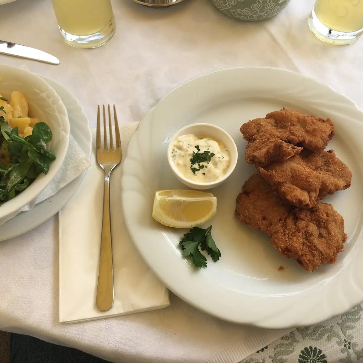 Gebackener Karpfen