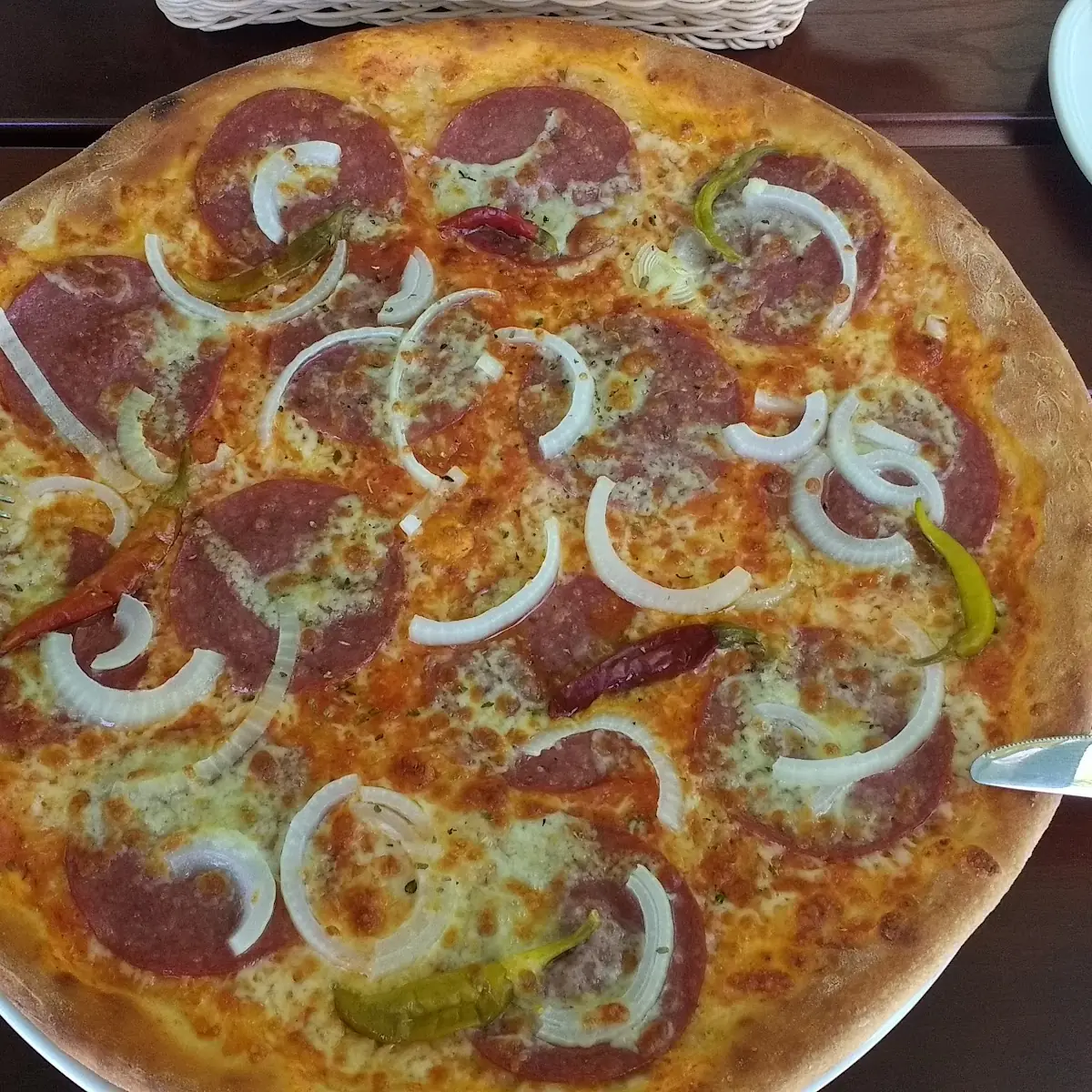 Pizza Diavolo Speziale (scharf)