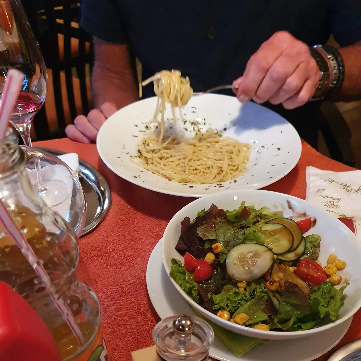 Spaghetti Aioli E Olio