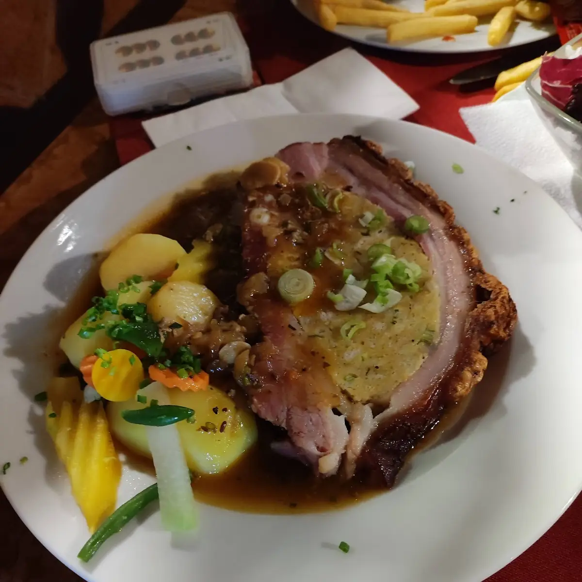 Gefüllter Braten