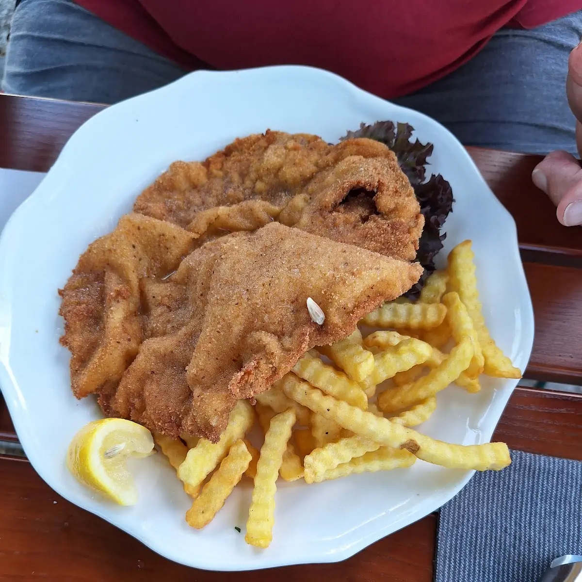 Schnitzel Mit Pommes