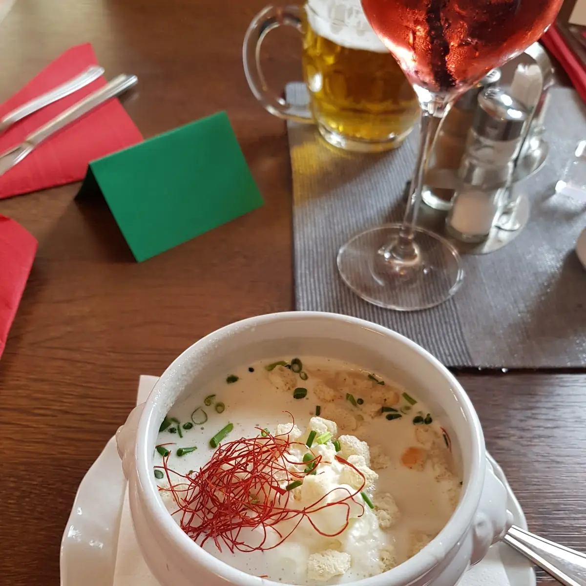 Spargelcremesuppe
