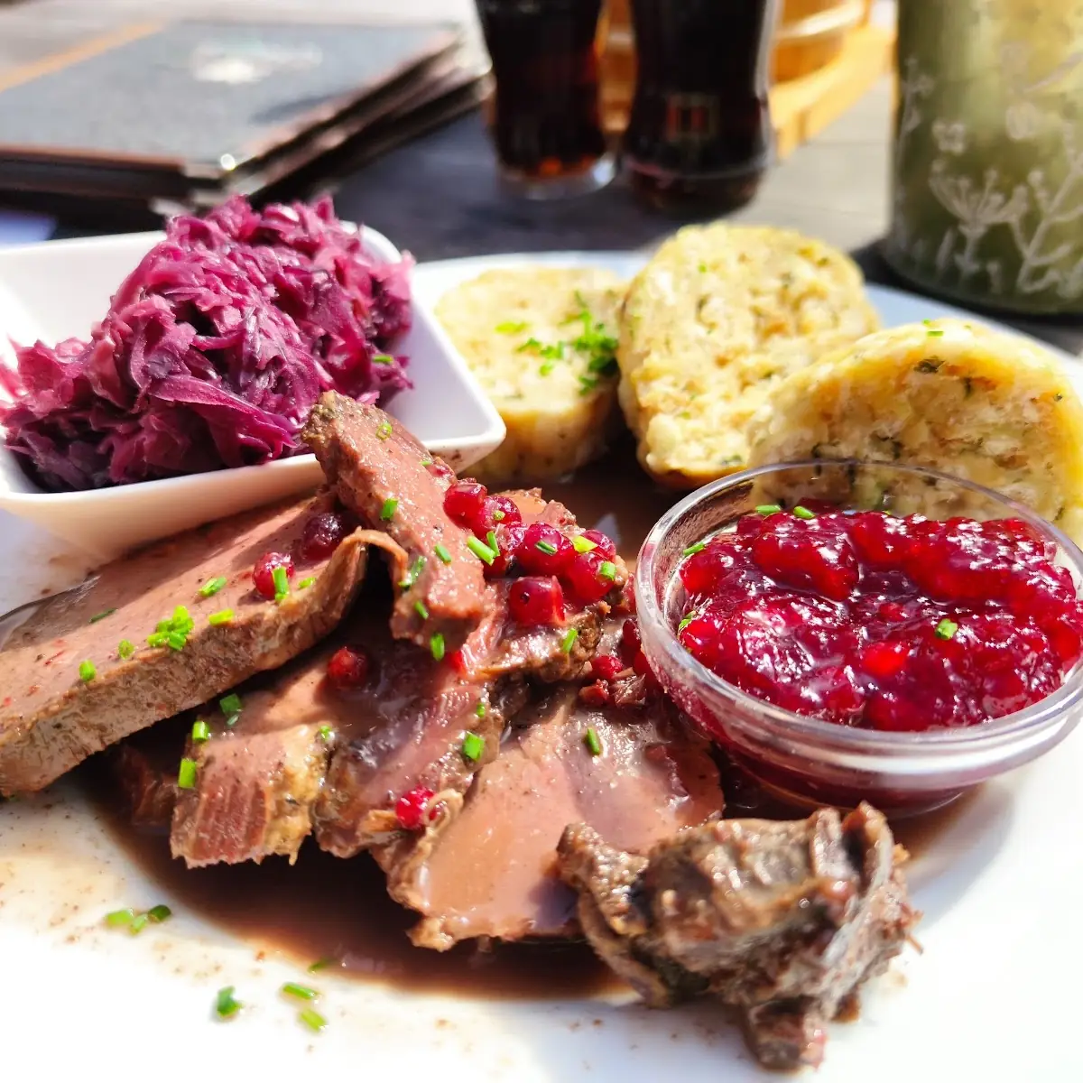 Hirschbraten