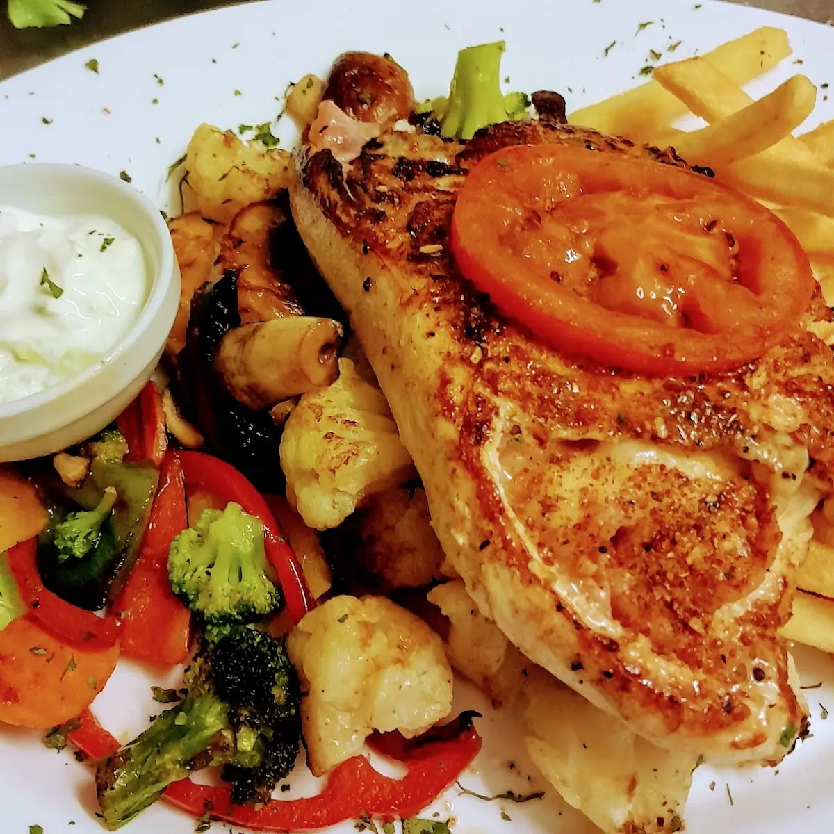 Gegrillte Hühnerbrust