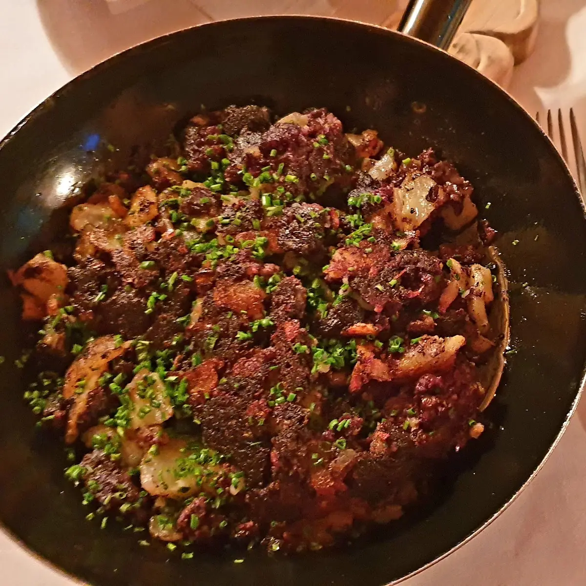 Blutwurstgröstl