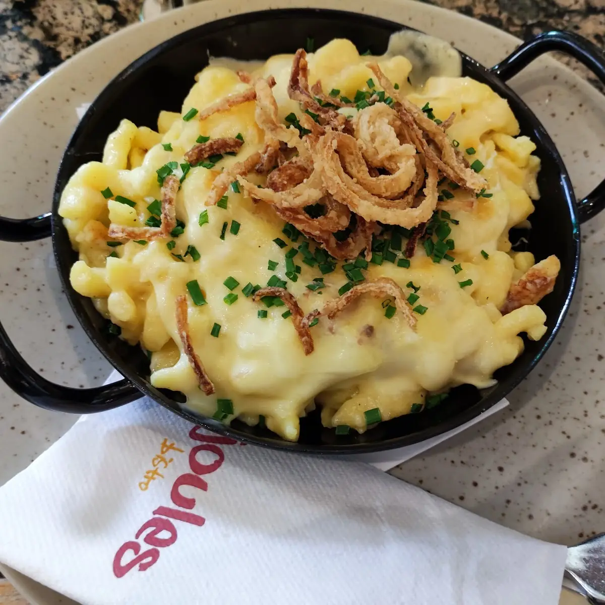 Käsespätzle Mit Röstzwiebel