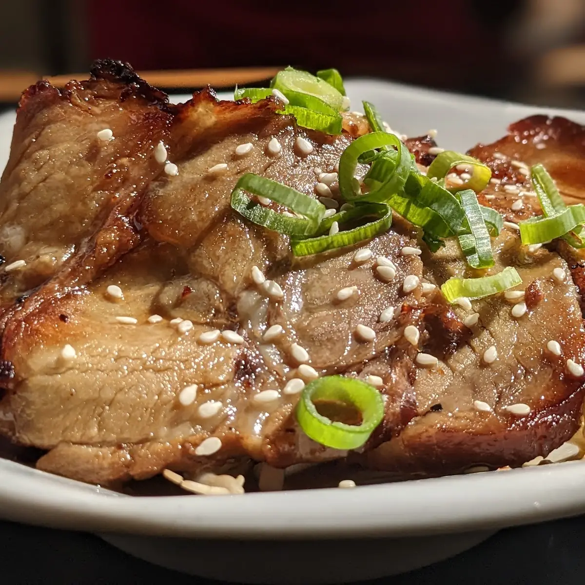 Glazed Ponzu Pork