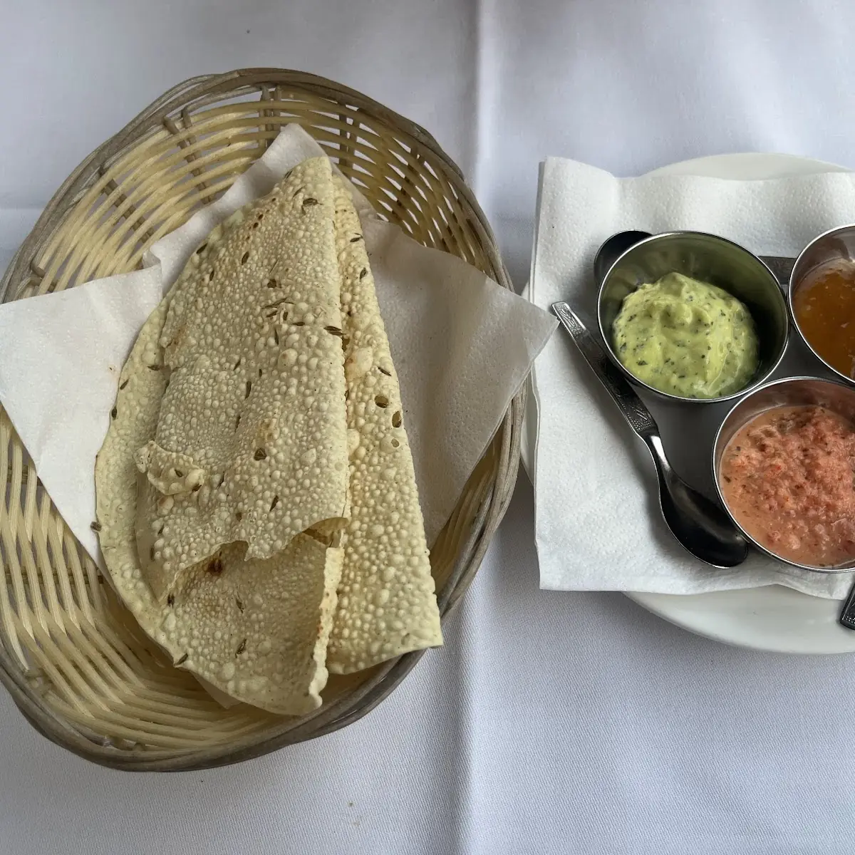 Dips Papadam