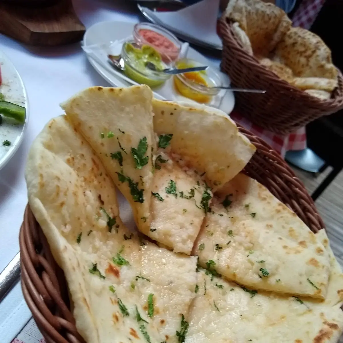 Fladenbrot Mit Knoblauch
