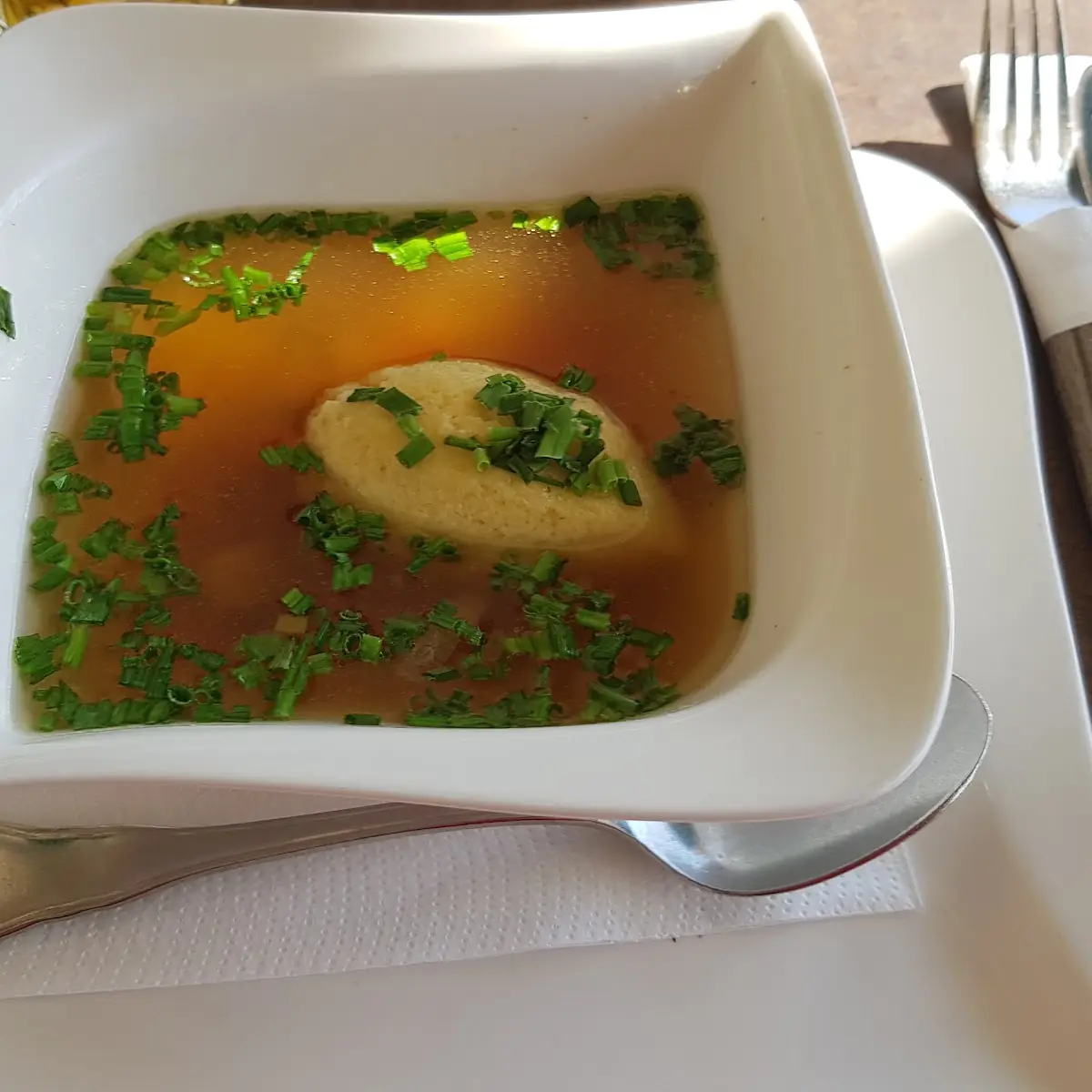Griesnockerl Suppe