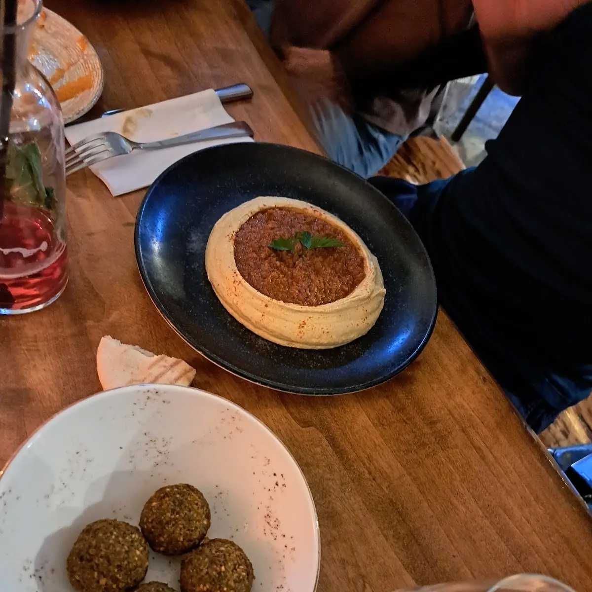 Hamshuka Baba Ganoush Und Pitabrot