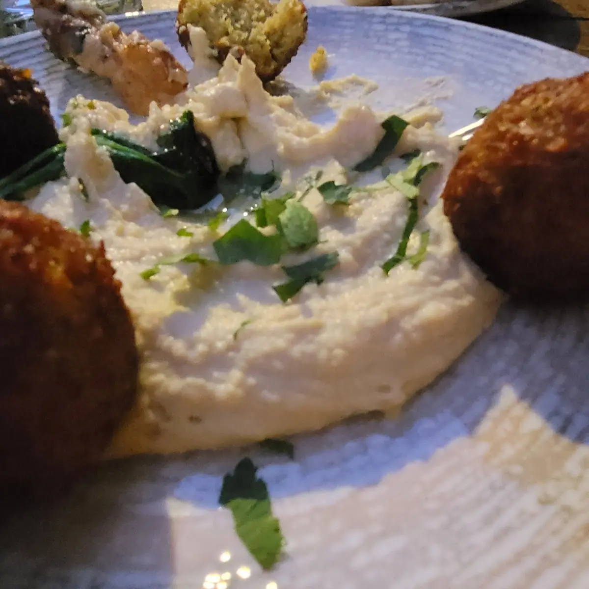 Humus Mit Extra Falafel