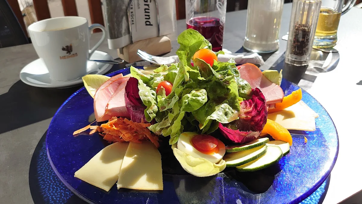 Salat Mit Schinken Und Käse