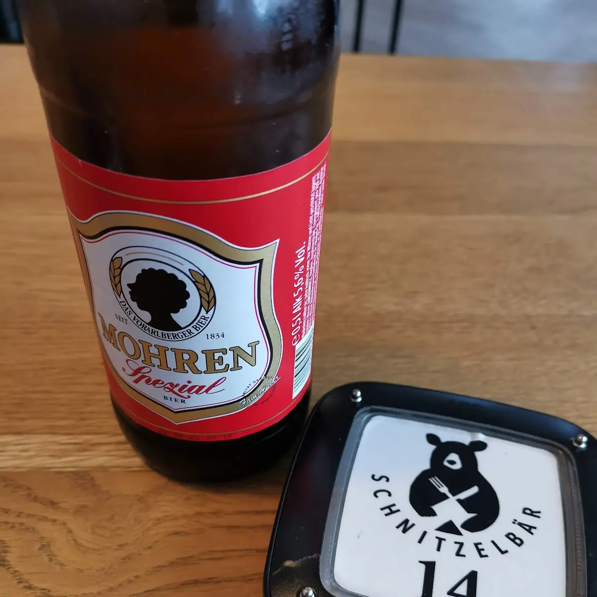 Bier, Schnitzel-Bär Hohenems