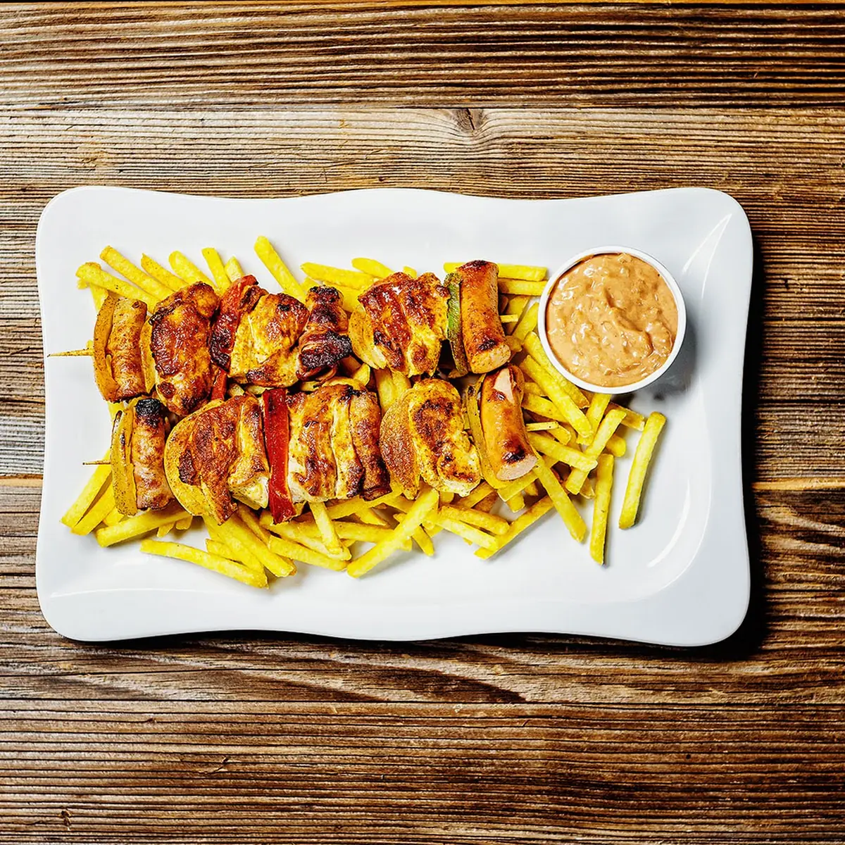 Grillteller, Schnitzel-Bär Hohenems