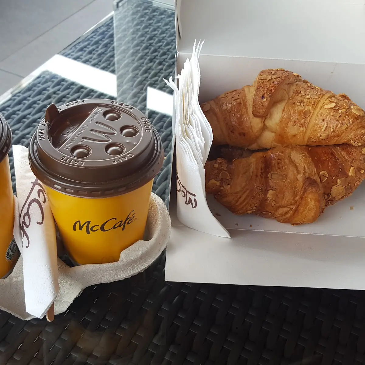 Marzipan Croissants