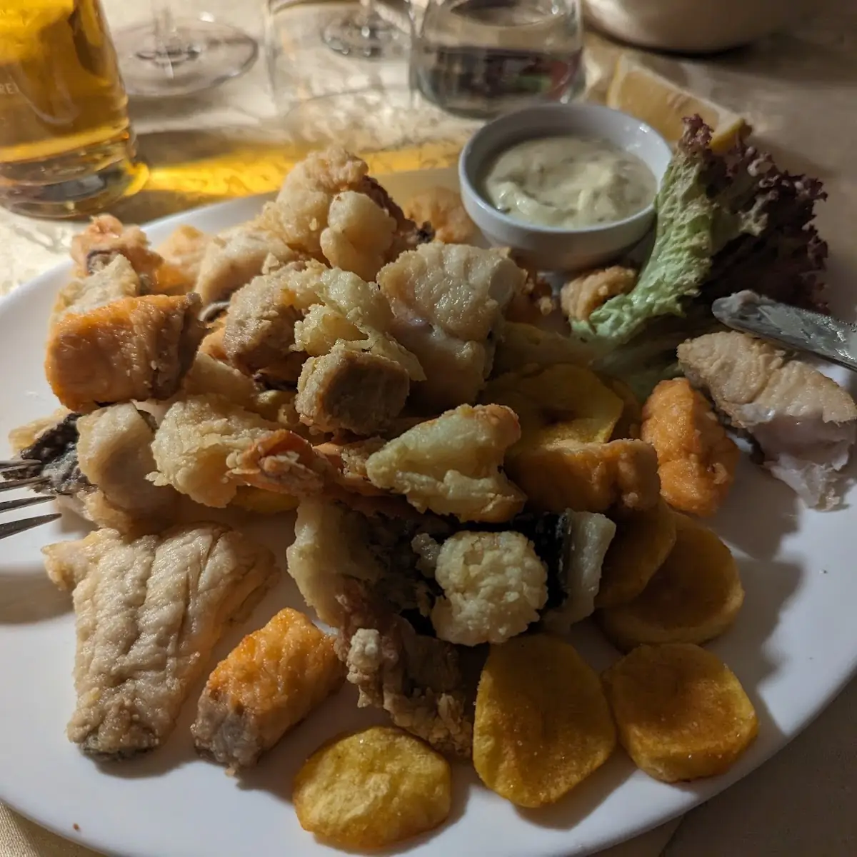 Frittierte Fische